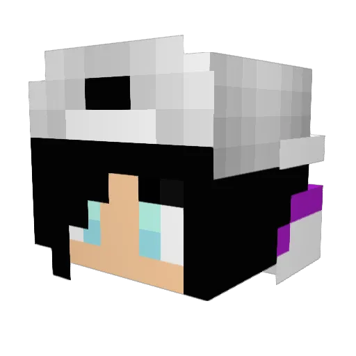 Ceilie11 Minecraft avatar head, 3D render