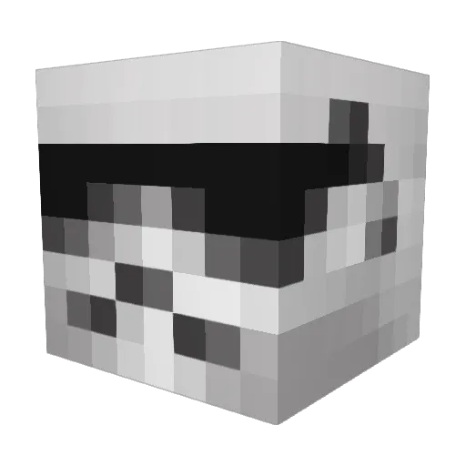 Cejays Minecraft avatar head, 3D render