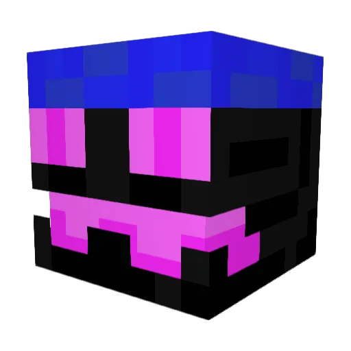 CelestSparrow69 Minecraft avatar head, 3D render