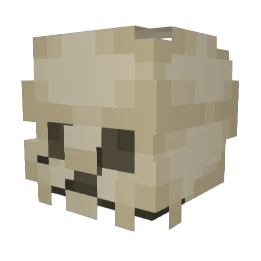 Celeste3274 Minecraft avatar head, 3D render