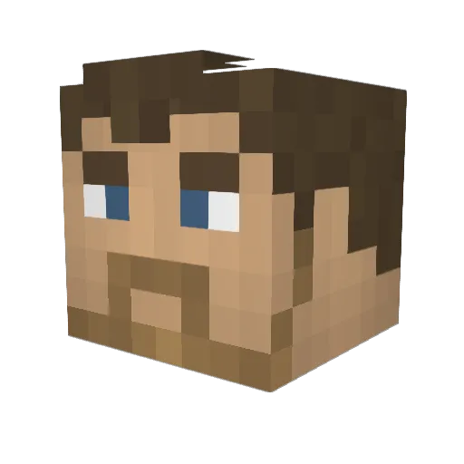 CelestiaPvP Minecraft avatar head, 3D render