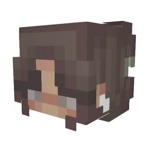 Celestial888_ Minecraft avatar head, 3D render