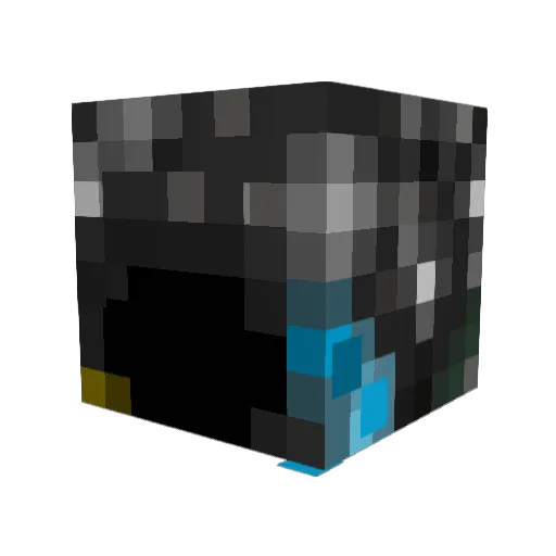 CelestialCry Minecraft avatar head, 3D render