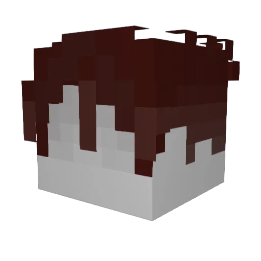 CelestialLock Minecraft avatar head, 3D render