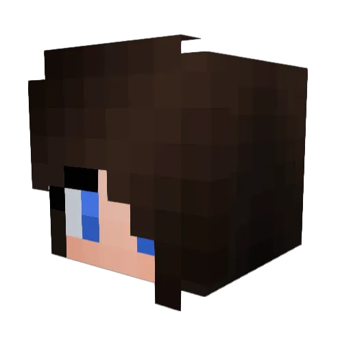CelestialTori Minecraft avatar head, 3D render