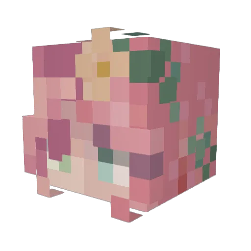 Celestial_Khaos Minecraft avatar head, 3D render