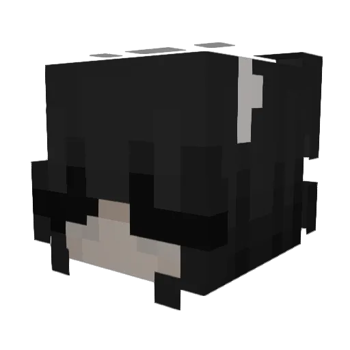 Celestibunn Minecraft avatar head, 3D render
