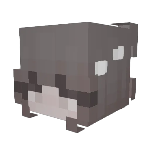 Celestix_ Minecraft avatar head, 3D render