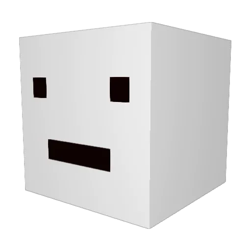 CelestunMG Minecraft avatar head, 3D render