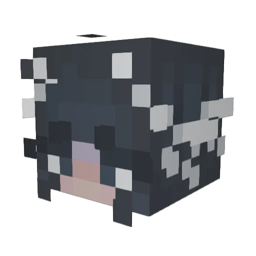 CelineGHG Minecraft avatar head, 3D render