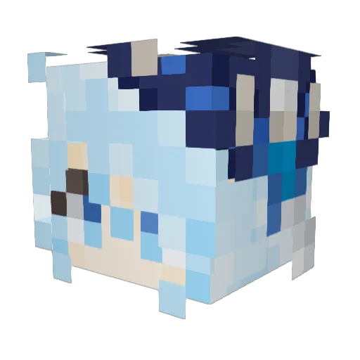 Celine_Marie Minecraft avatar head, 3D render