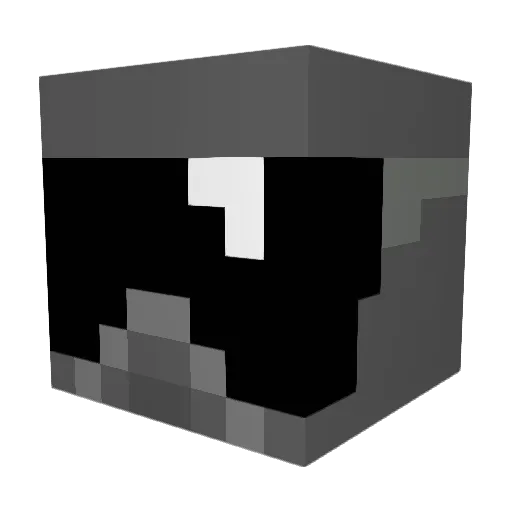 Celmaibunpilot Minecraft avatar head, 3D render