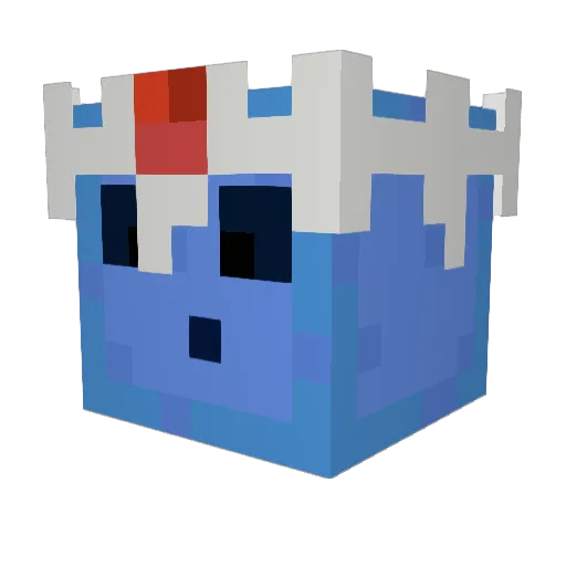 Celsonho Minecraft avatar head, 3D render
