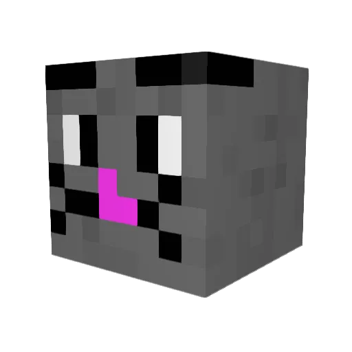 Celt1243 Minecraft avatar head, 3D render