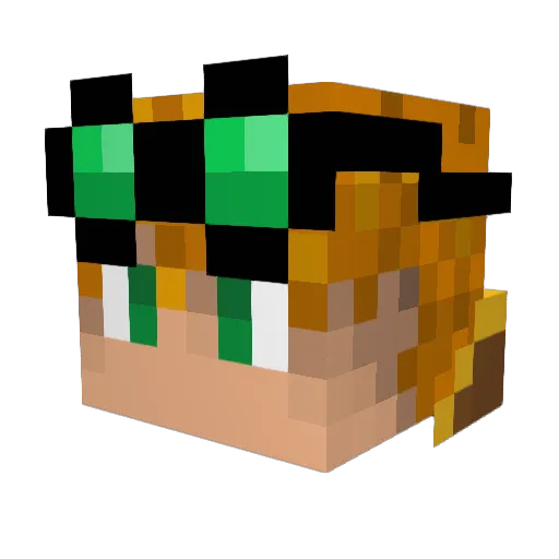Celtic_Centurion Minecraft avatar head, 3D render