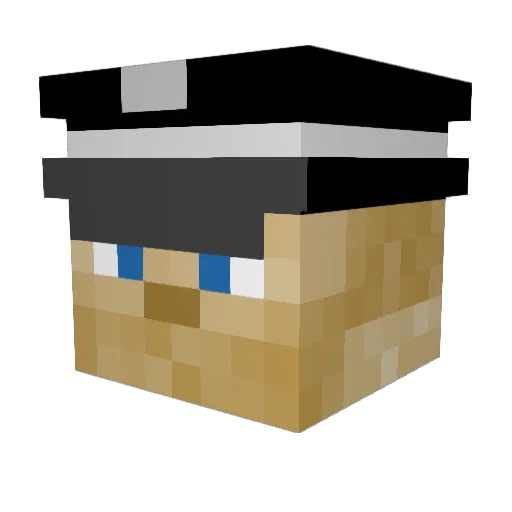 Celtic_Charger Minecraft avatar head, 3D render