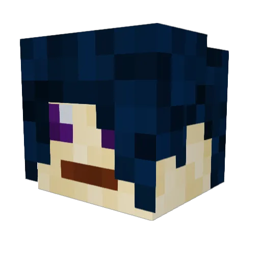 Celtic_Ravens Minecraft avatar head, 3D render