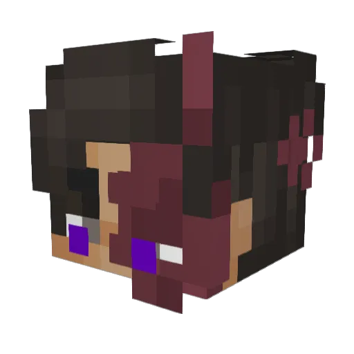 Celvyn_ Minecraft avatar head, 3D render