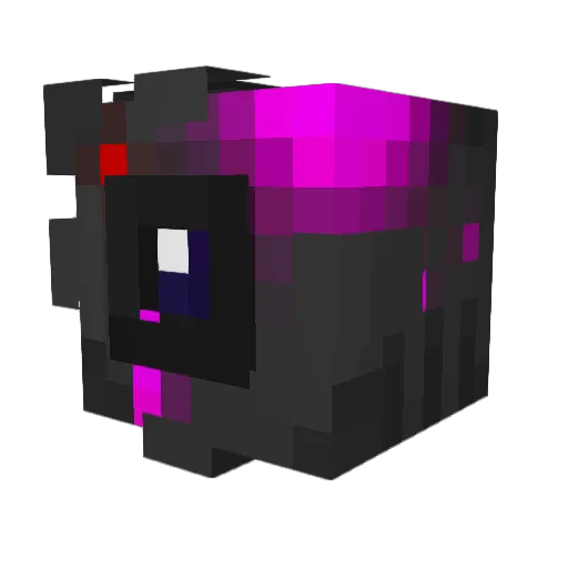 Celynn Minecraft avatar head, 3D render