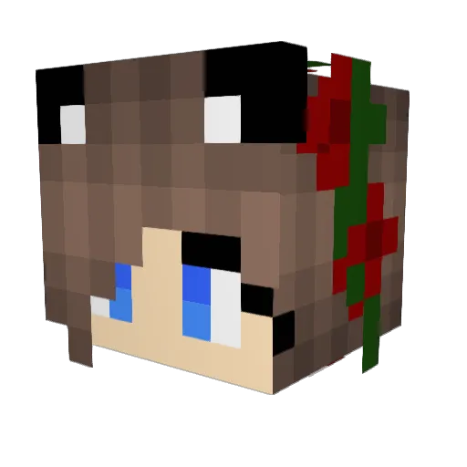 CembraGame Minecraft avatar head, 3D render