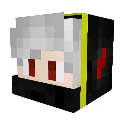 Cemen4ishka Minecraft avatar head, 3D render