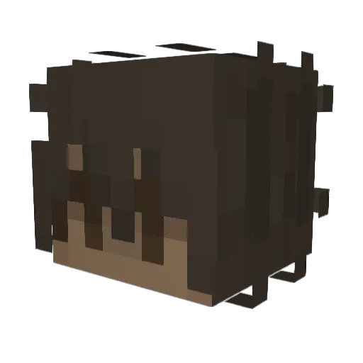 Cementmixer39 Minecraft avatar head, 3D render