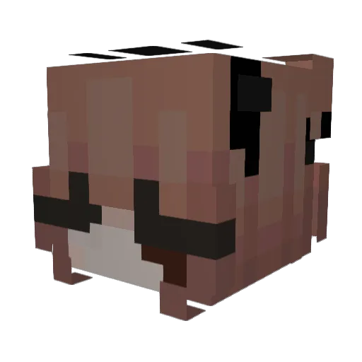 CemeteryDoll Minecraft avatar head, 3D render