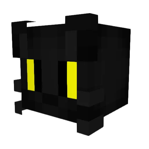 Cenamic Minecraft avatar head, 3D render