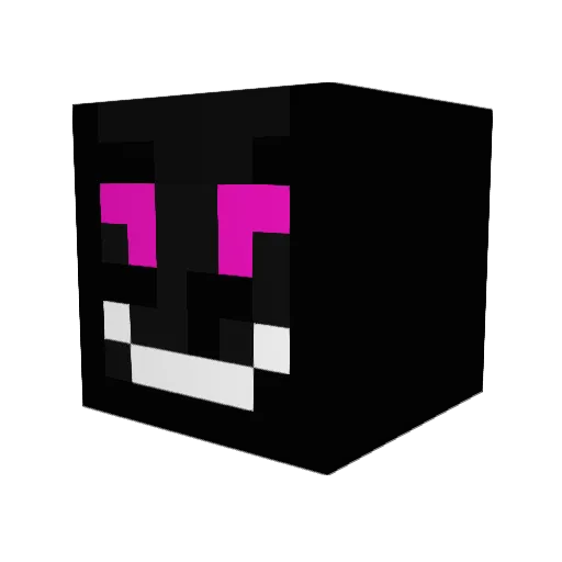 CensorMB Minecraft avatar head, 3D render