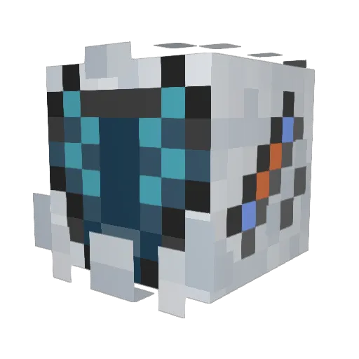 CentaurusCZ Minecraft avatar head, 3D render