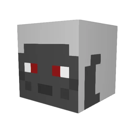 Centawen Minecraft avatar head, 3D render