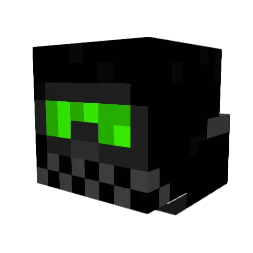 CentorixX Minecraft avatar head, 3D render