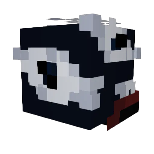 Centrainy0 Minecraft avatar head, 3D render
