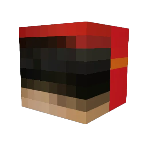 CentralLee Minecraft avatar head, 3D render