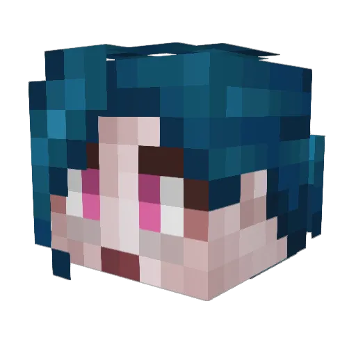 CenturionStorm Minecraft avatar head, 3D render