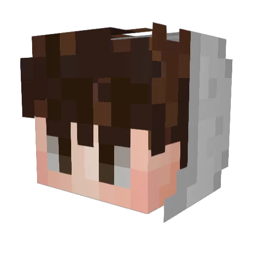 CephTheBest Minecraft avatar head, 3D render