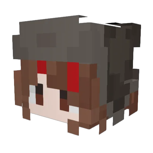 CephalonMK Minecraft avatar head, 3D render