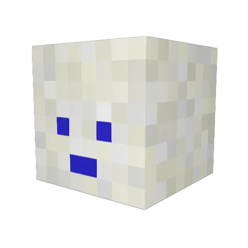 Ceraeno95 Minecraft avatar head, 3D render