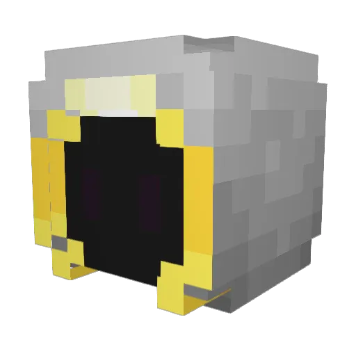 Cerberus4859 Minecraft avatar head, 3D render