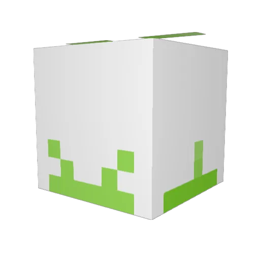 CerberusOni Minecraft avatar head, 3D render