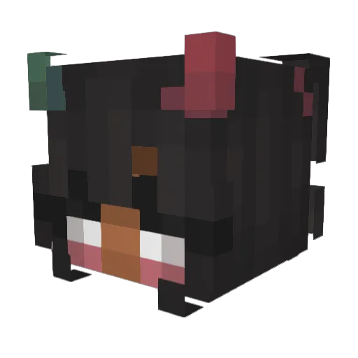 CerealToph Minecraft avatar head, 3D render