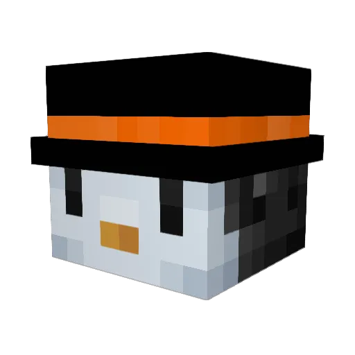 CerebralGeko Minecraft avatar head, 3D render