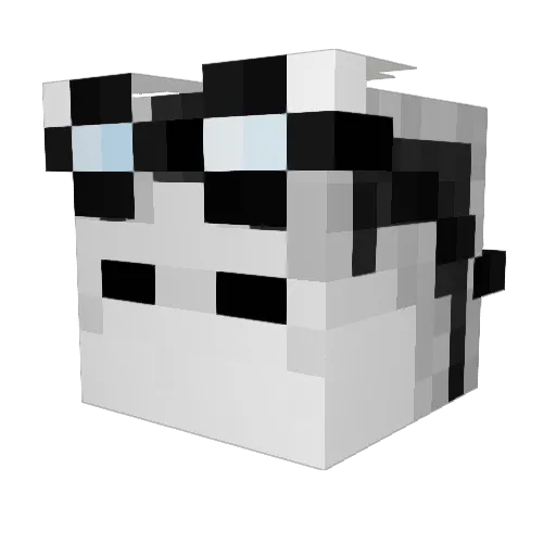 Ceres420 Minecraft avatar head, 3D render