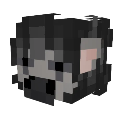 Ceresa021 Minecraft avatar head, 3D render