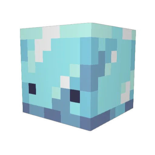 CerialPal Minecraft avatar head, 3D render