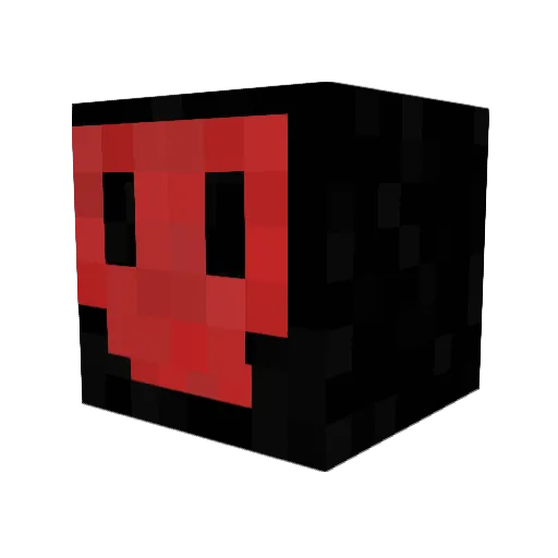 Cericus Minecraft avatar head, 3D render