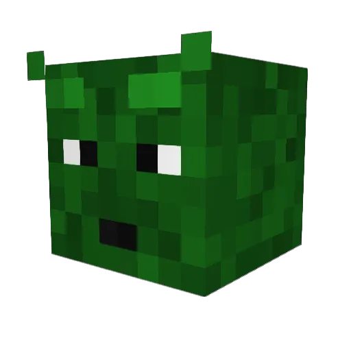 CervicalOne Minecraft avatar head, 3D render