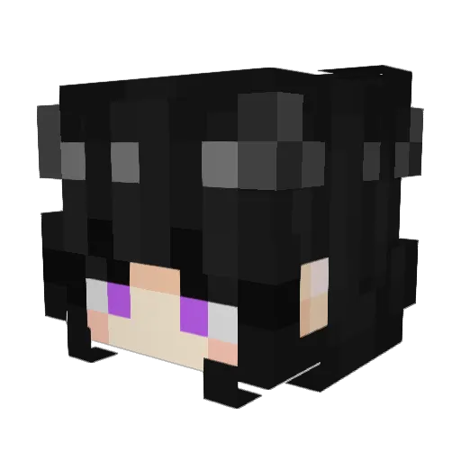 CesaRndrs Minecraft avatar head, 3D render