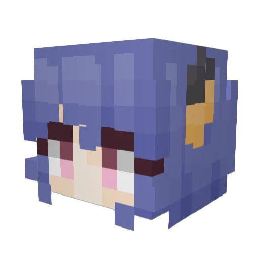 CesarAnt23 Minecraft avatar head, 3D render