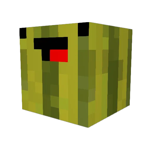 CesarExtremeDev Minecraft avatar head, 3D render